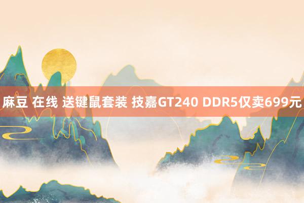 麻豆 在线 送键鼠套装 技嘉GT240 DDR5仅卖699元